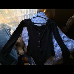 Black Fashion Nova Body Suit